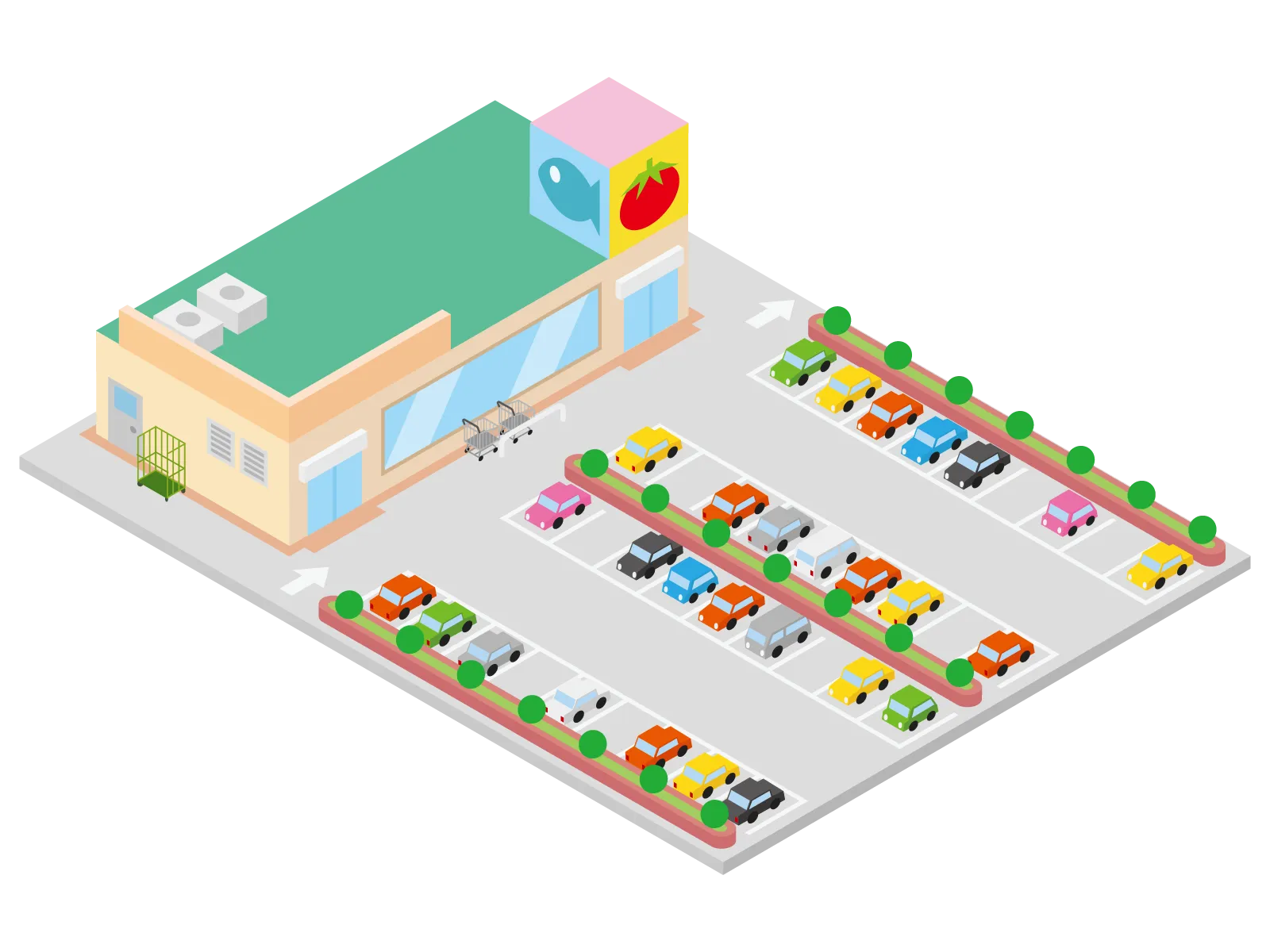 ロックレス、カメラ認識によるチケットレス、キャッシュレス決済